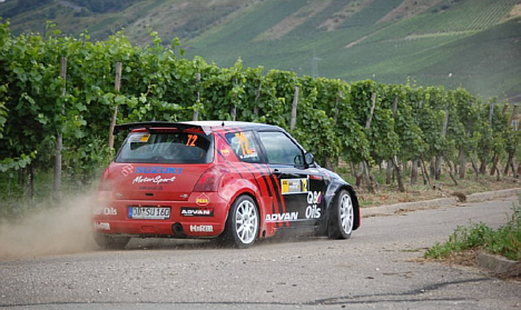 Martin Johansen havde håbet på lidt flere bakker og sving på Bornholm så han kunne bruge den erfaring han har fået ved deltagelsen i Rallye Deutschland.